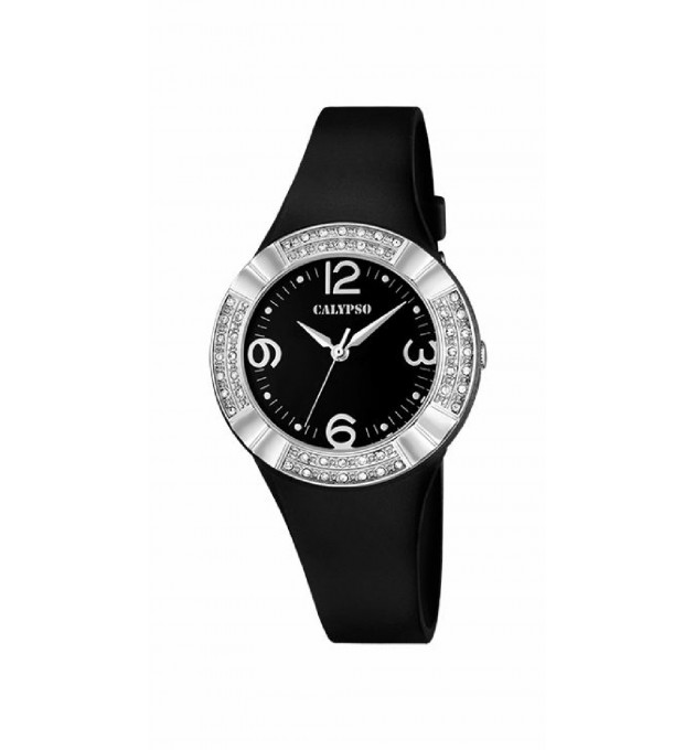 RELOJ CALYPSO MUJER TRENDY NEGRO - K5659/4