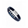 PULSERA LOTUS STYLE HOMBRE AZUL - LS1838-2/2