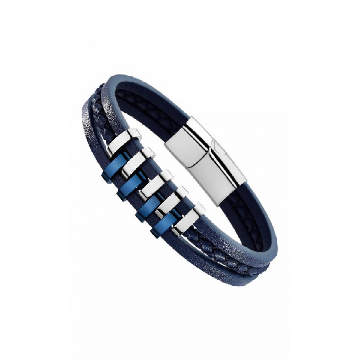 PULSERA LOTUS STYLE HOMBRE AZUL - LS1838-2/2