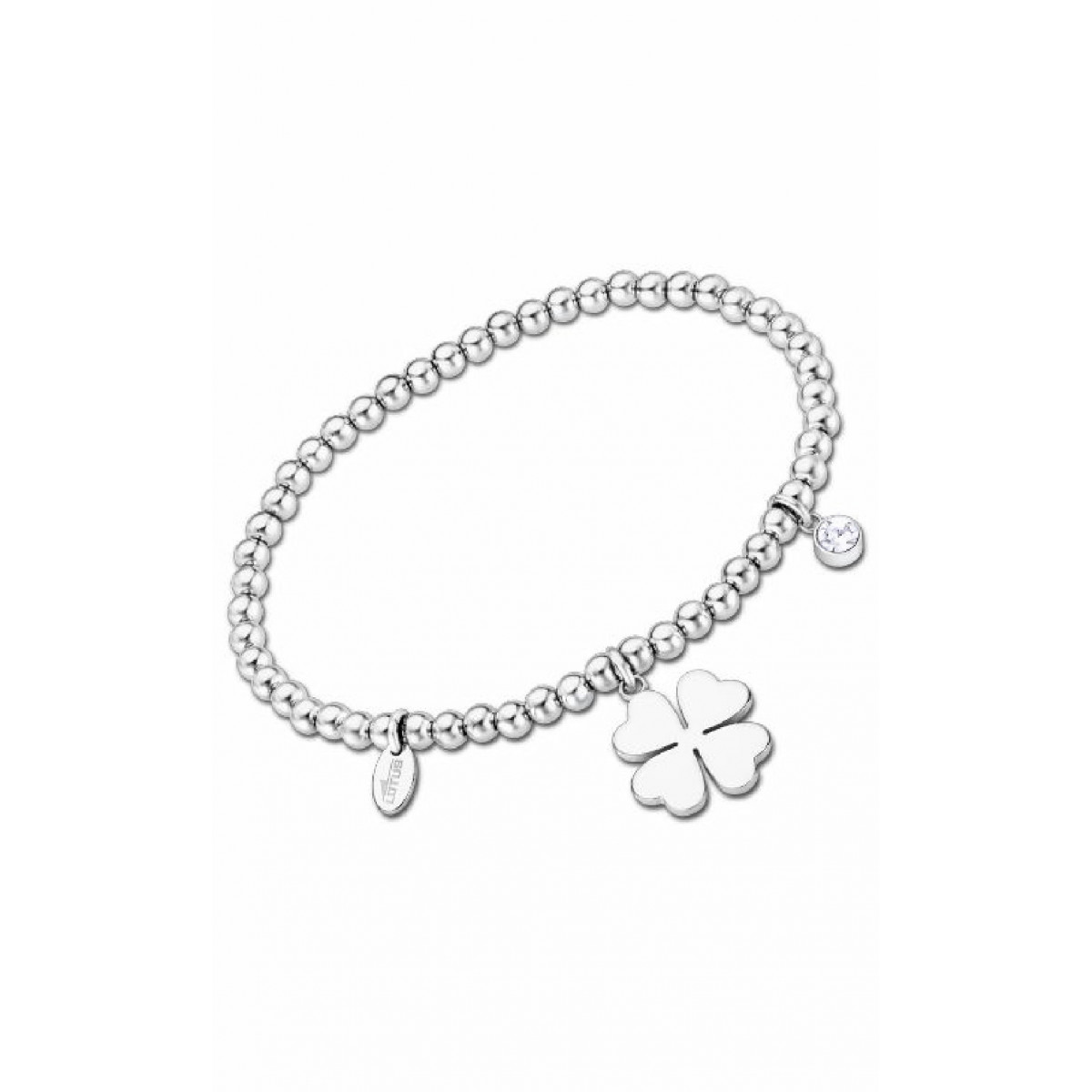 PULSERA LOTUS STYLE MUJER TREBOL COLGANDO - LS2170-2/1