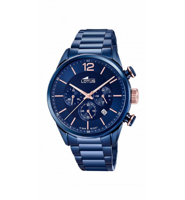 RELOJ LOTUS HOMBRE CHRONO AZUL - 18680/2