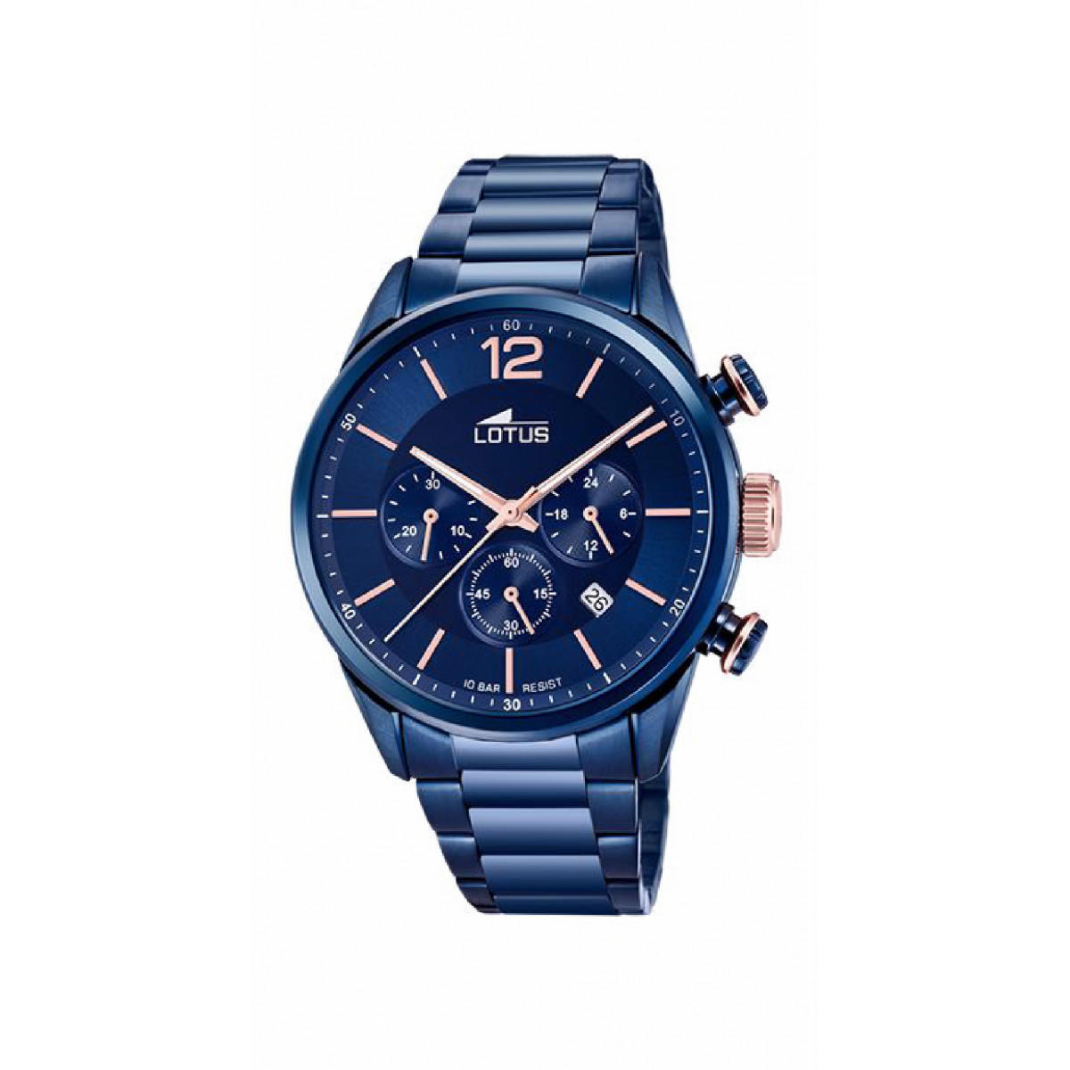 RELOJ LOTUS HOMBRE CHRONO AZUL - 18680/2