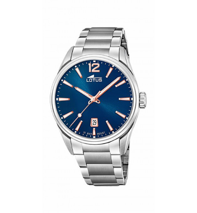 RELOJ LOTUS HOMBRE ACERO AZUL - 18692/2