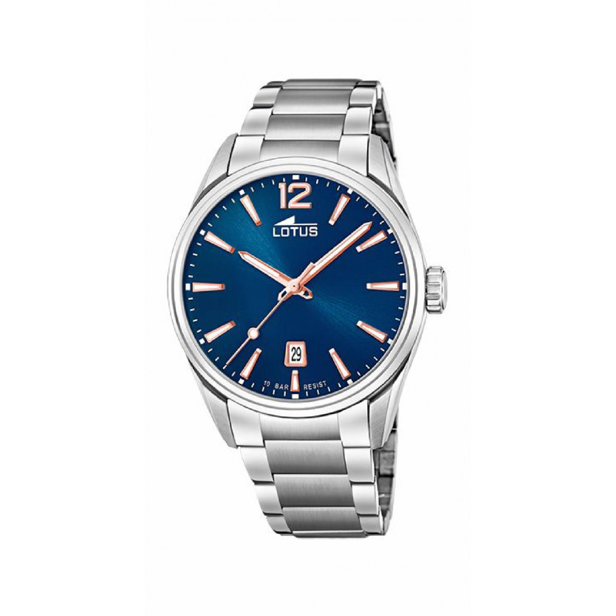 RELOJ LOTUS HOMBRE ACERO AZUL - 18692/2