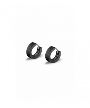 PENDIENTES LOTUS STYLE HOMBRE ACERO NEGRO - LS2160-4/5