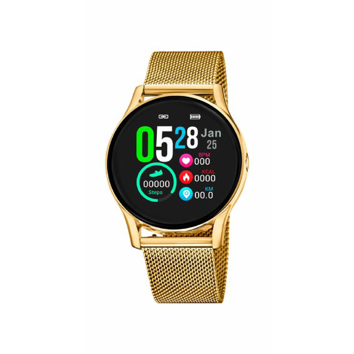 SMARTWATCH LOTUS MUJER ACERO DORADO - 50003/A