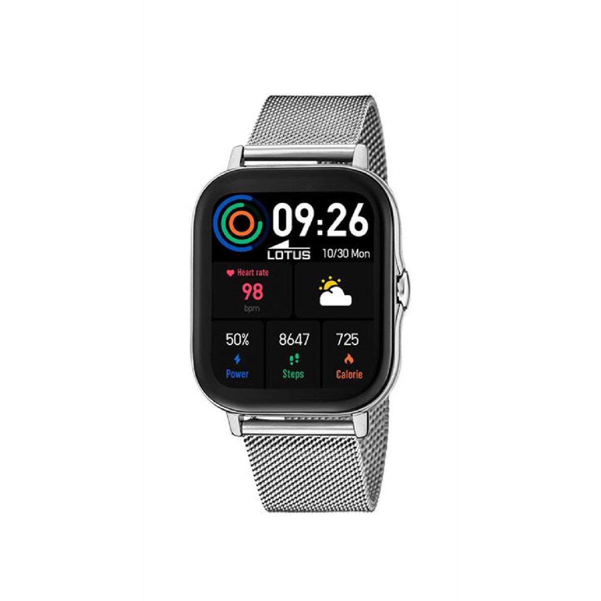 SMARTWATCH LOTUS HOMBRE ACERO - 50044/1