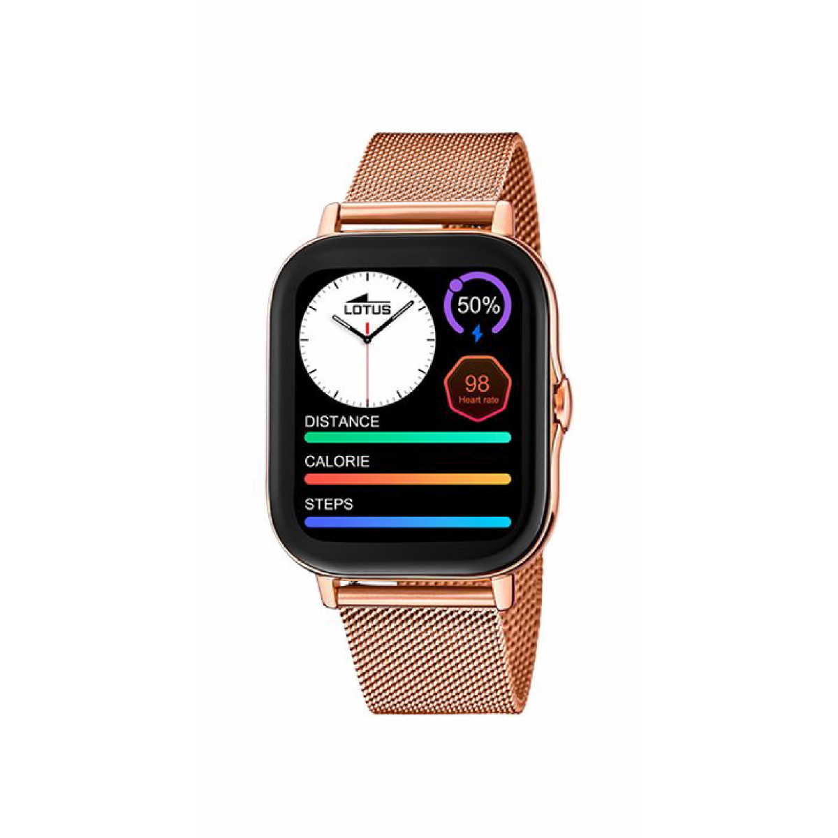 SMARTWATCH LOTUS MUJER ACERO ROSA - 50045/1