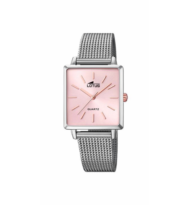 RELOJ LOTUS SQUARE MUJER , ROSA - 18718/2