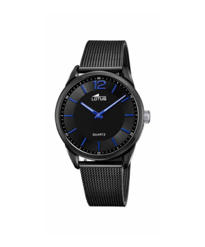 RELOJ LOTUS HOMBRE MINIMALIST ESFERA NEGRA - 18736/2