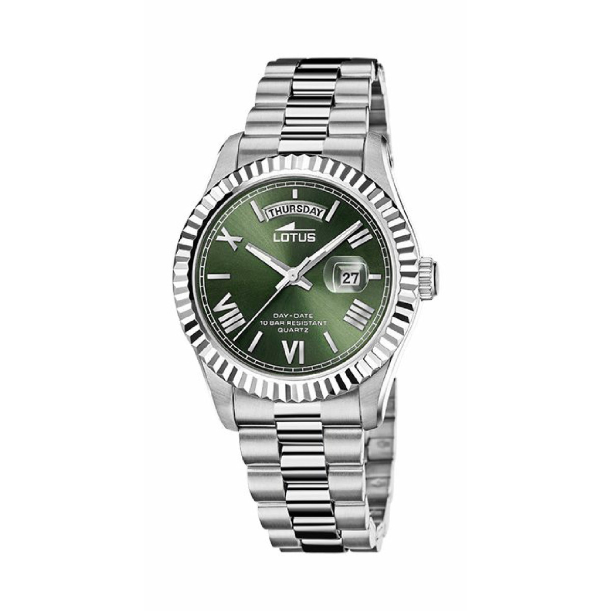 RELOJ LOTUS HOMBRE FREEDOM ESFERA VERDE - 18854/3