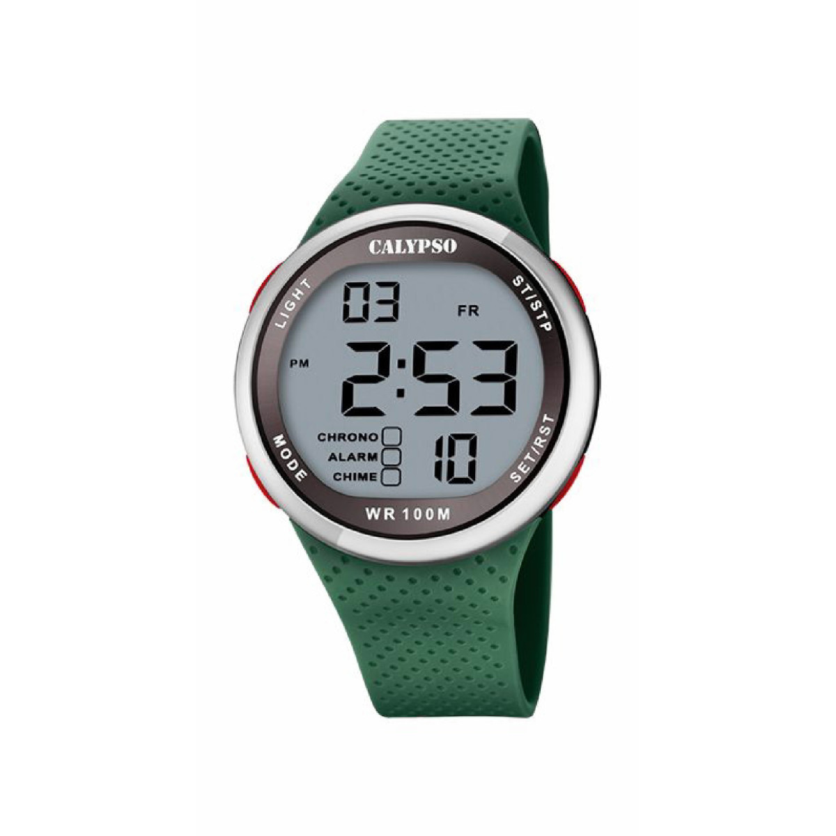 RELOJ CALYPSO HOMBRE DIGITAL VERDE - K5785/5