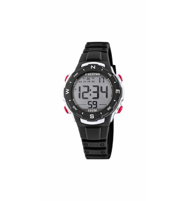 RELOJ CALYPSO INFANTIL CRUSH NEGRO - K5801/6