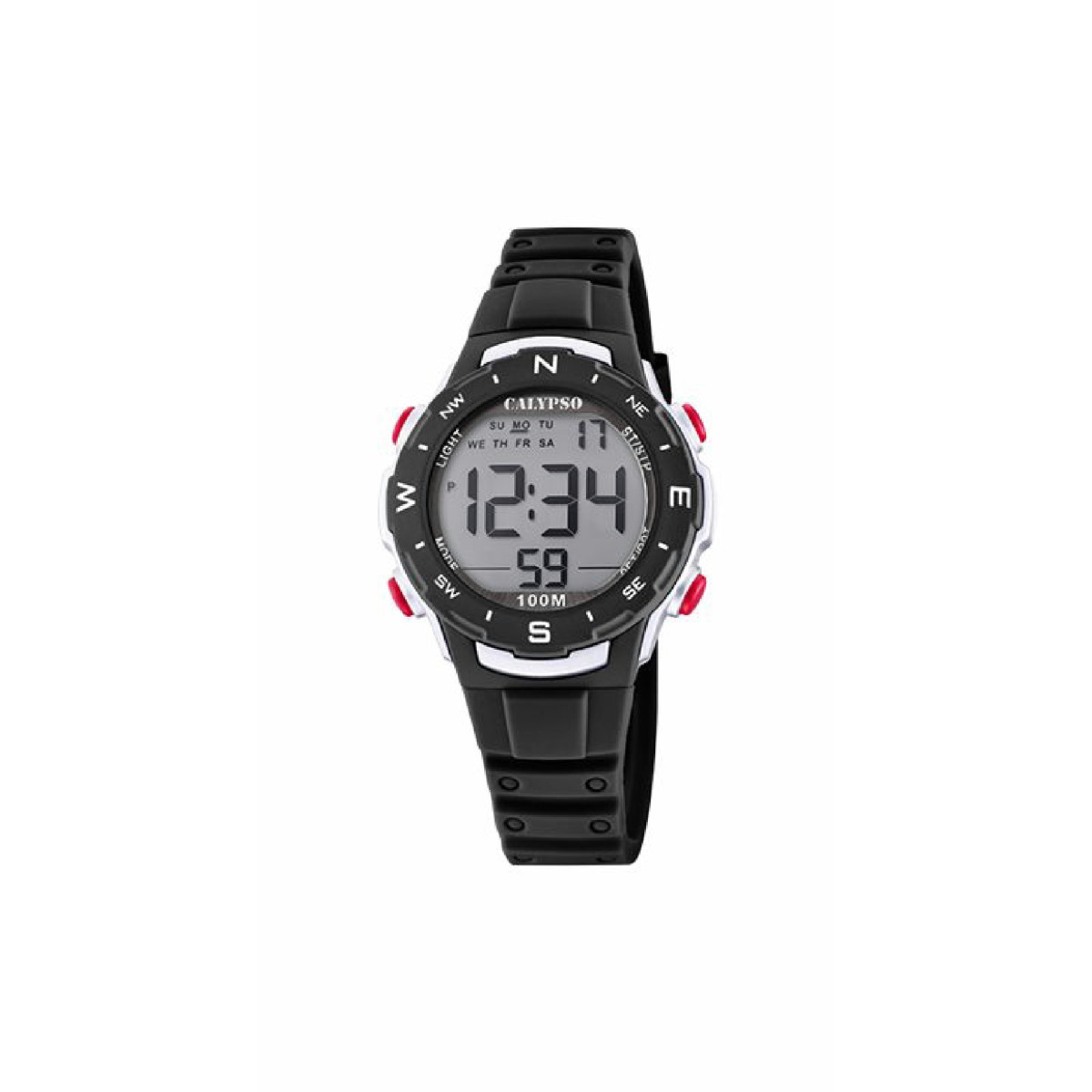 RELOJ CALYPSO INFANTIL CRUSH NEGRO - K5801/6