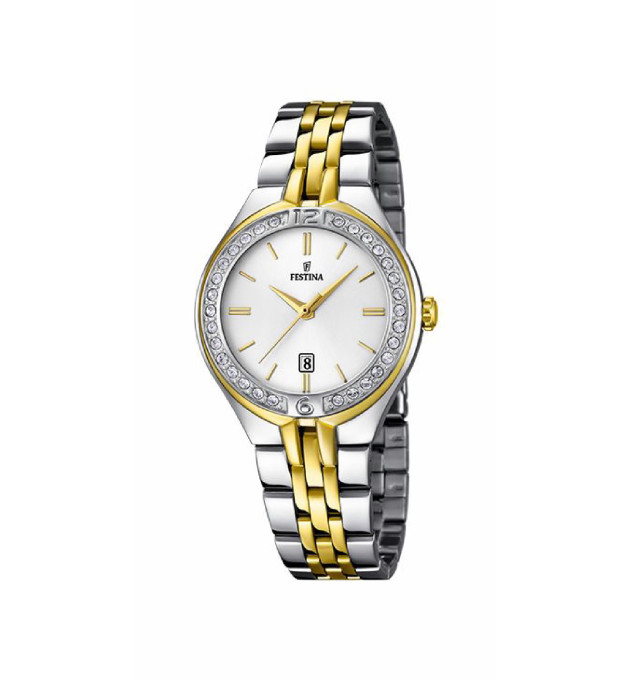 RELOJ FESTINA MADEMOISELLE PLATEADO Y DORADO, MUJER - F16868/1