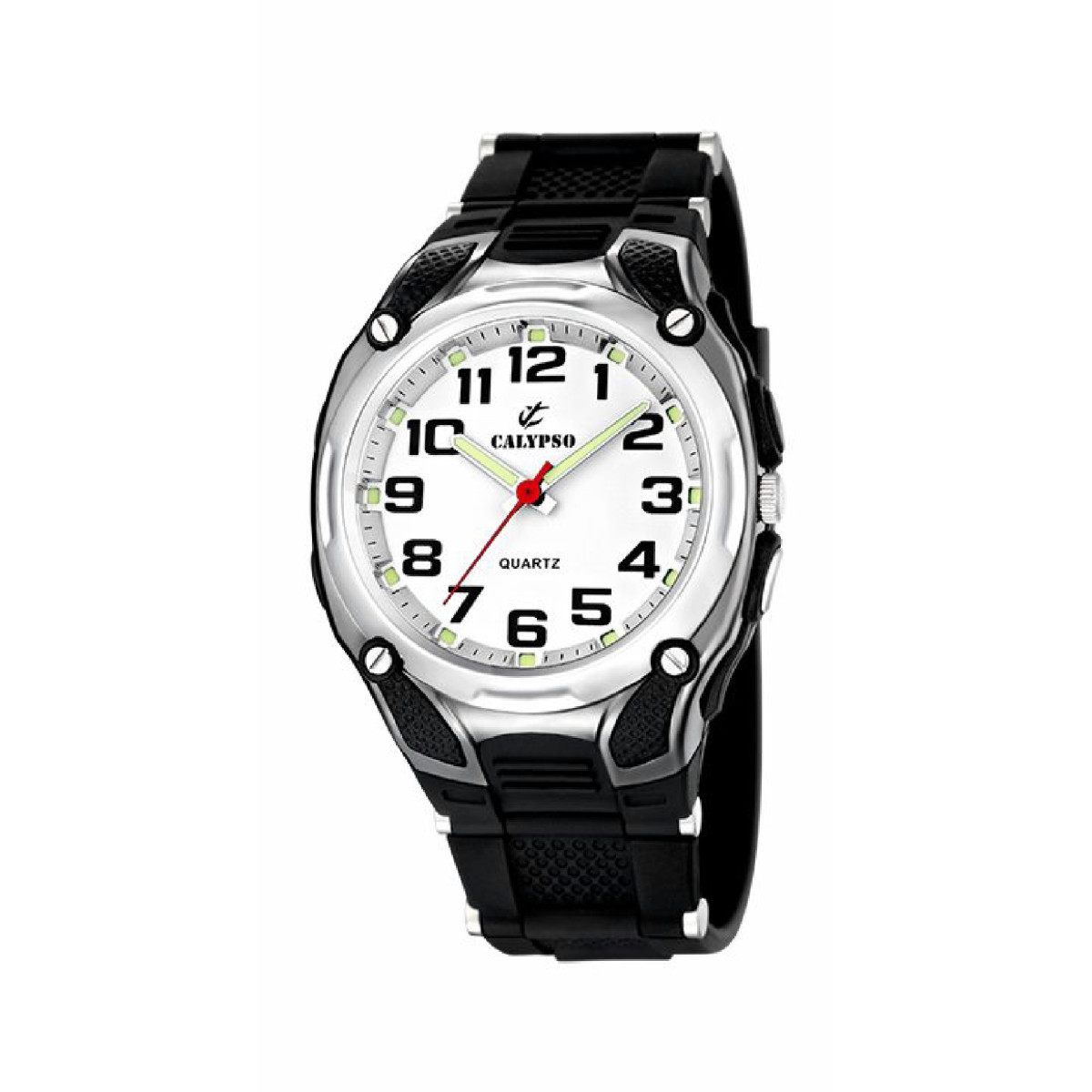 RELOJ CALYPSO HOMBRE ANALÓGICO NEGRO - K5560/4