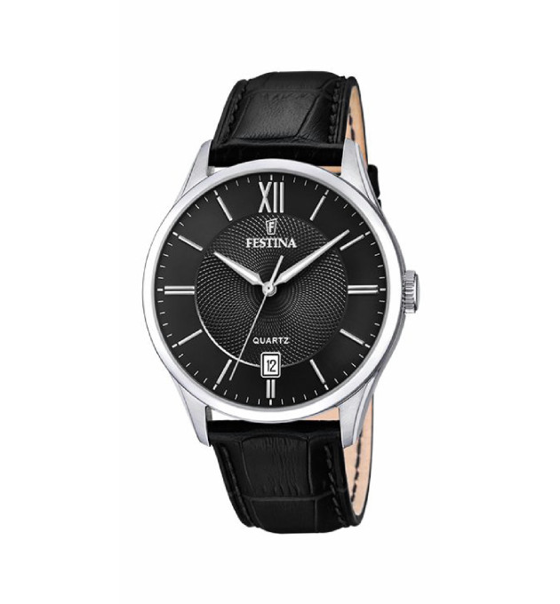 RELOJ FESTINA HOMBRE CLASSIC ESFERA NEGRA - F20426/3