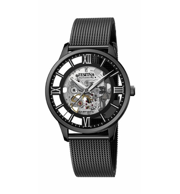 RELOJ FESTINA HOMBRE AUTOMATIC ESKELETON ESFE. NEGRA - F20535/1