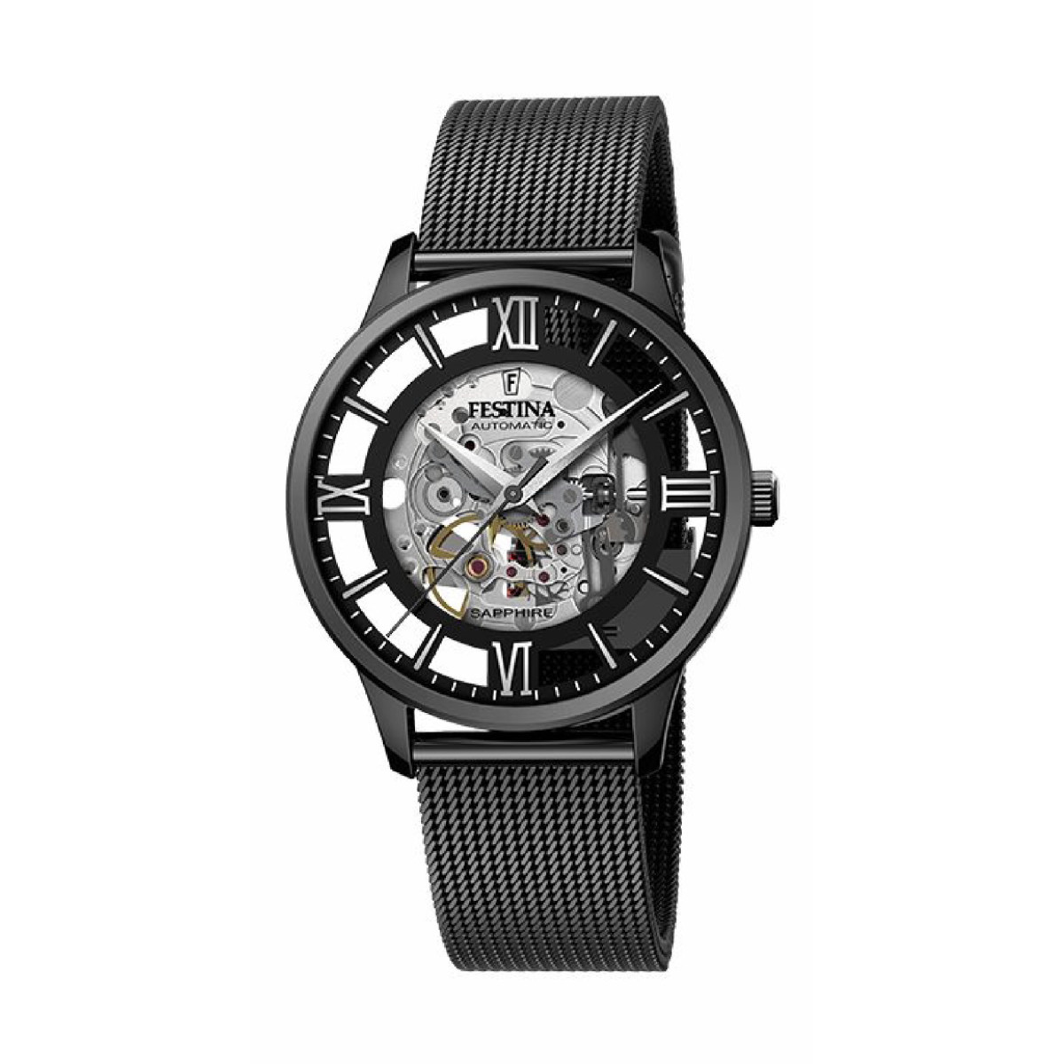 RELOJ FESTINA HOMBRE AUTOMATIC ESKELETON ESFE. NEGRA - F20535/1