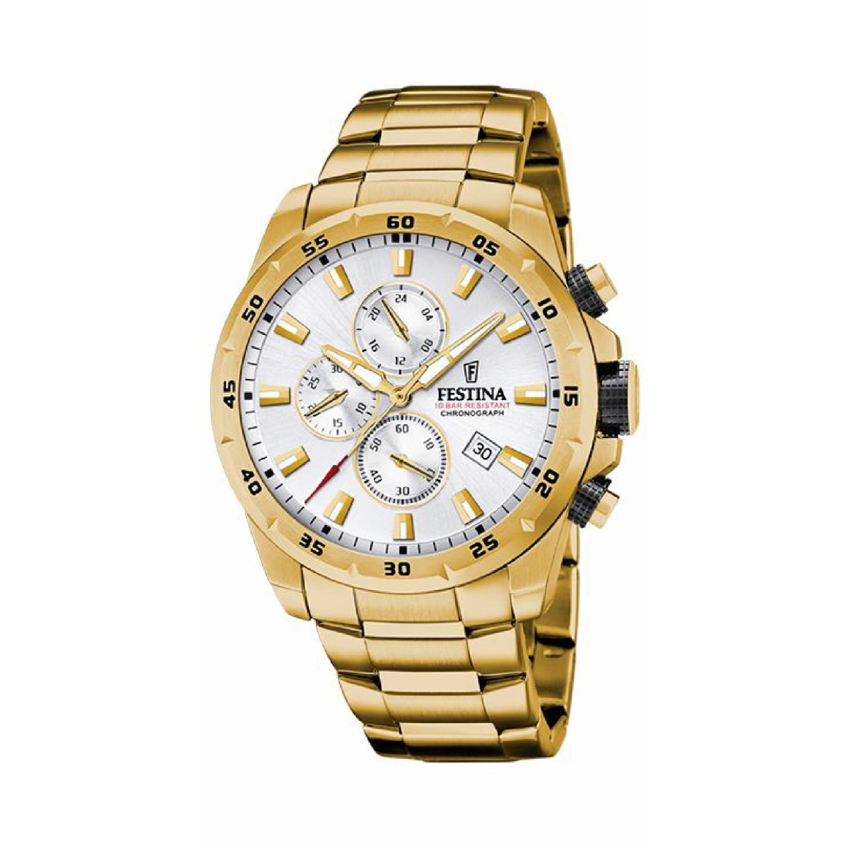 RELOJ FESTINA HOMBRE TIMELESS CHRONOGRAPH DORADO - F20541/1