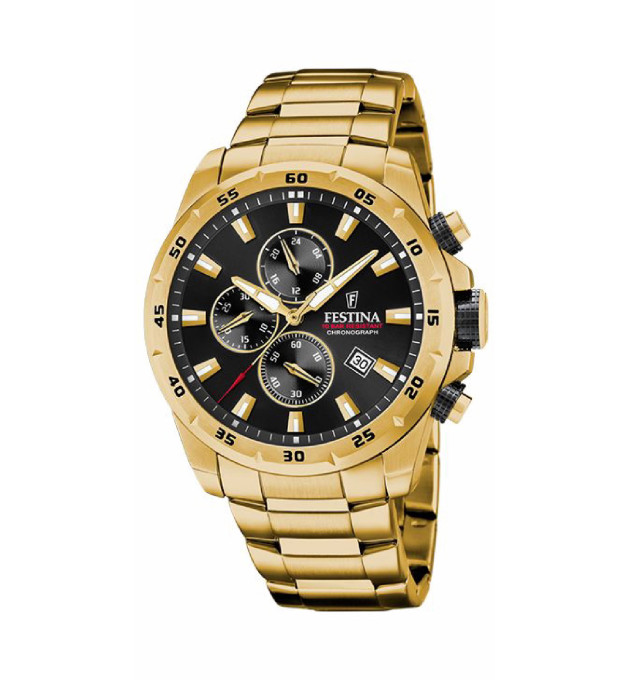 RELOJ FESTINA HOMBRE TIMELESS CHRONOGRAPH DORADO - F20541/4