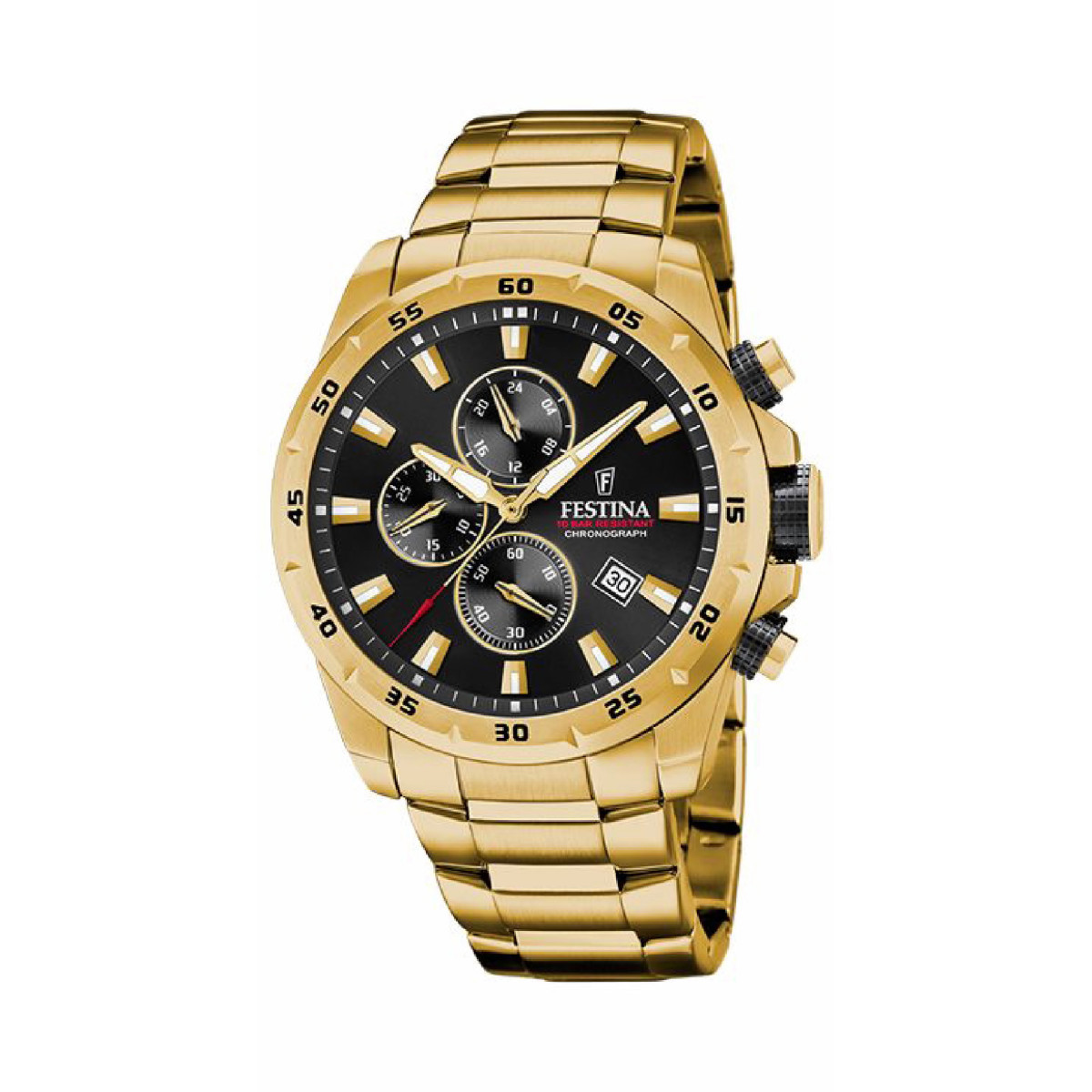 RELOJ FESTINA HOMBRE TIMELESS CHRONOGRAPH DORADO - F20541/4