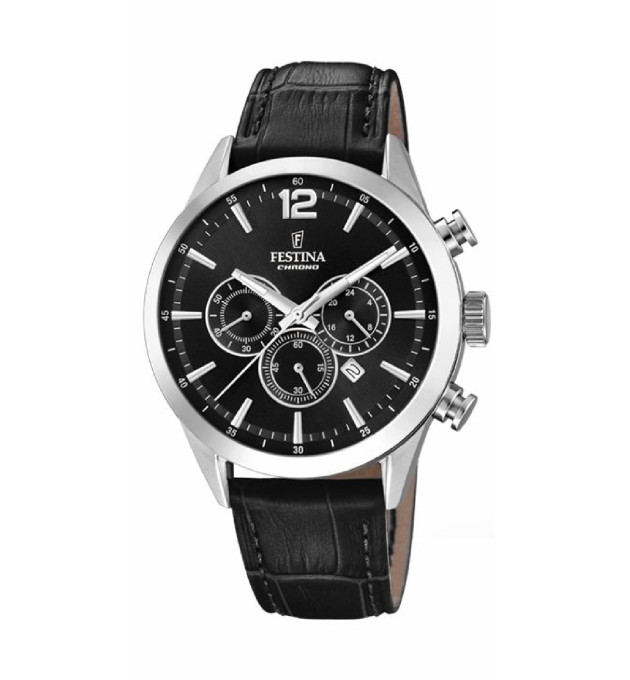 RELOJ HOMBRE FESTINA TIMELESS CHRONOGRAPH ESF. NEGRA - F20542/5