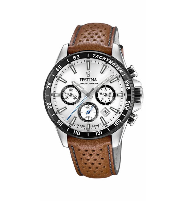 RELOJ HOMBRE FESTINA TIMELESS CHRONOGRAPH PIEL MARRÓN - F20561/1