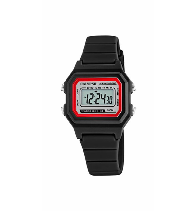 RELOJ CALYPSO UNISEX CRUSH NEGRO - K5802/6