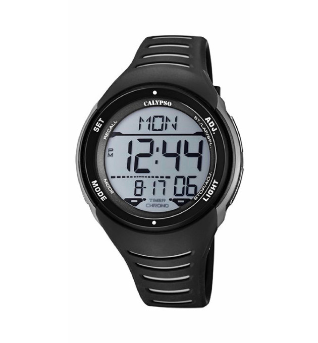 RELOJ CALYPSO DIGITAL HOMBRE SPLASH NEGRO/GRIS - K5807/6