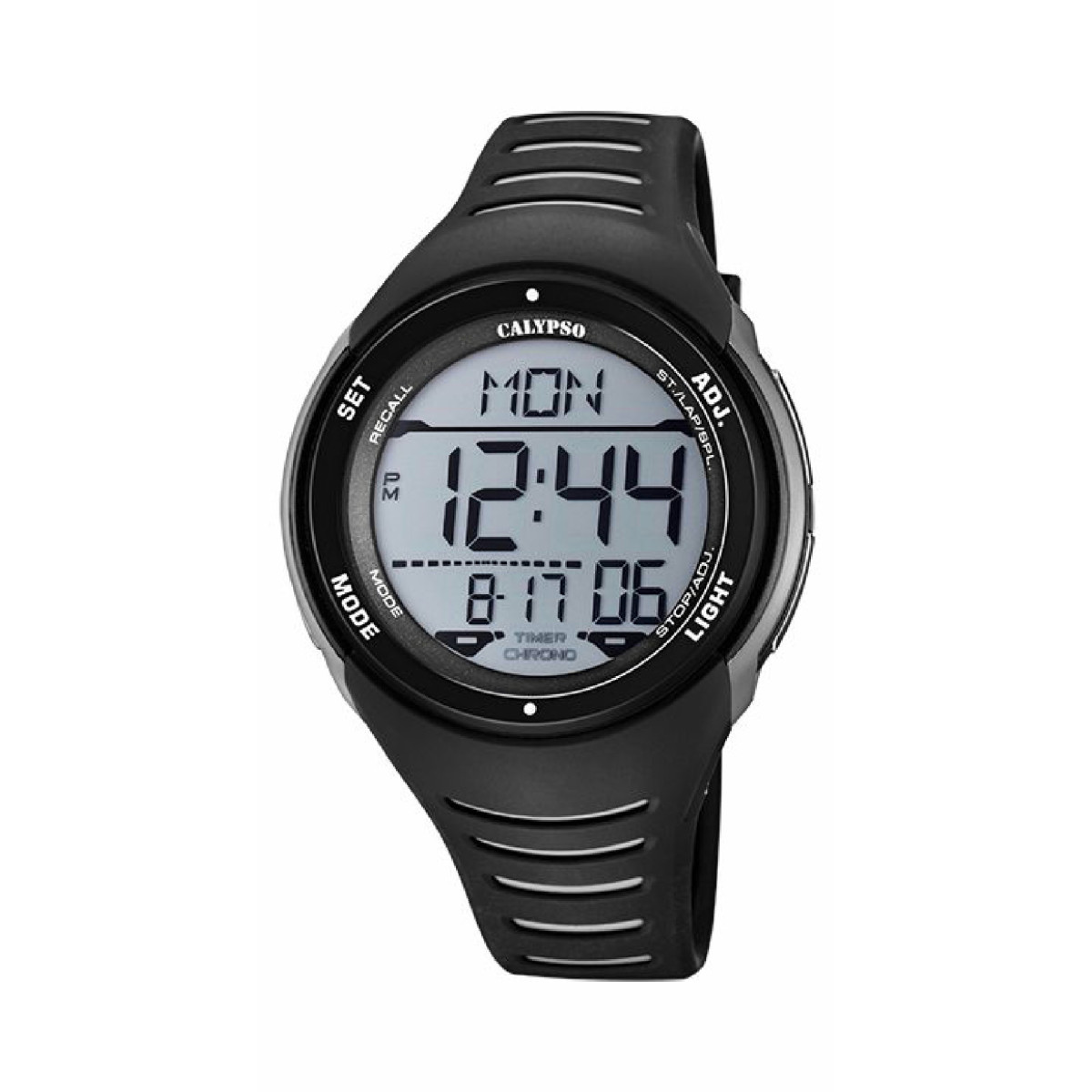 RELOJ CALYPSO DIGITAL HOMBRE SPLASH NEGRO/GRIS - K5807/6