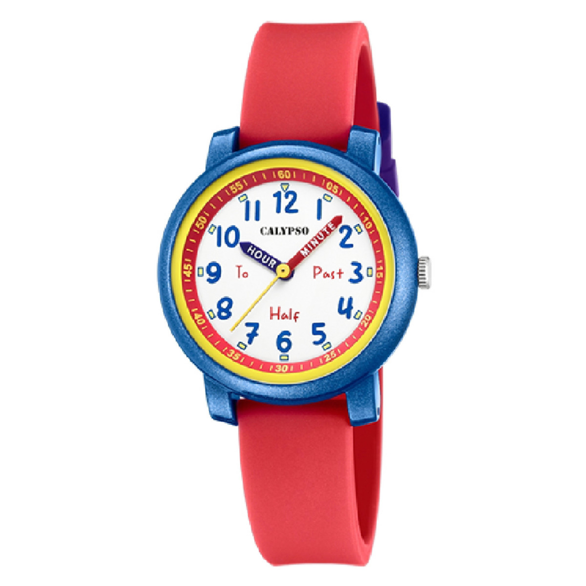 RELOJ CALYPSO NIÑO ANALOGICO ROJO - K5827/5