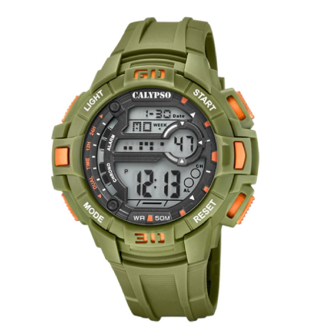 RELOJ CALYPSO HOMBRE DIGITAL VERDE - K5836/3