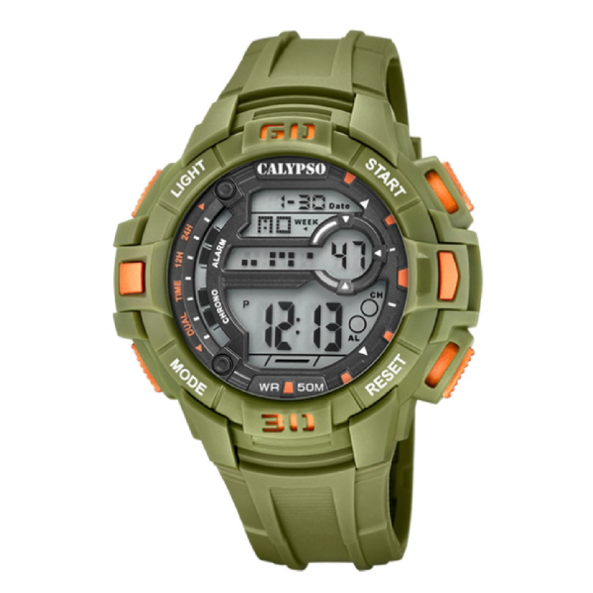 RELOJ CALYPSO HOMBRE DIGITAL VERDE - K5836/3