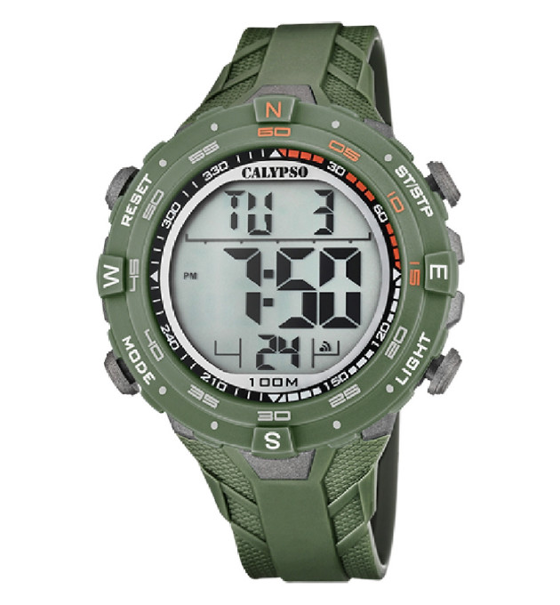 RELOJ CALYPSO X-TREM HOMBRE DIGITAL VERDE - K5838/1