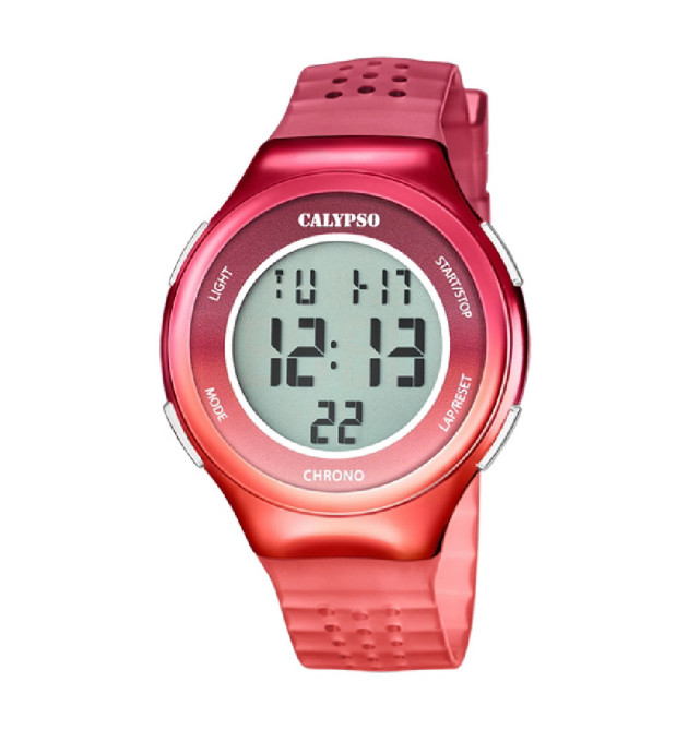 RELOJ CALYPSO UNISEX SPLASH ROJO - K5841/5