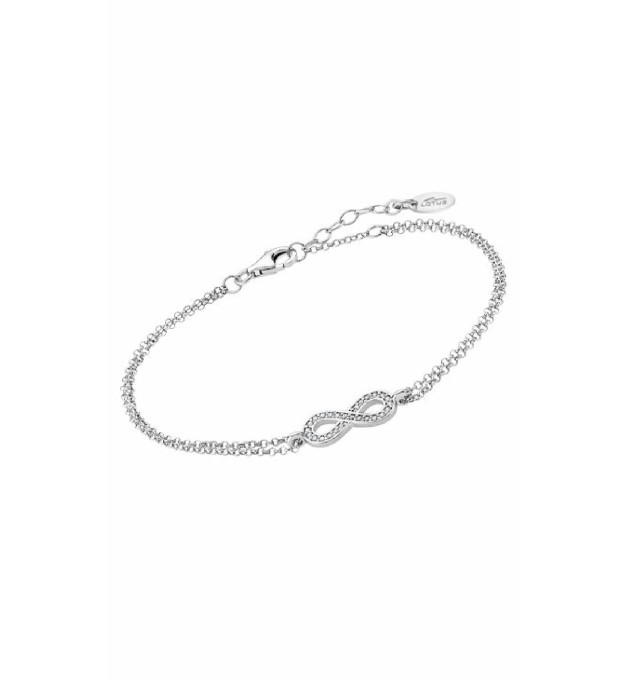 LOTUS SILVER PULSERA SRA.DOBLE.INFINITO - LP1859-2/1