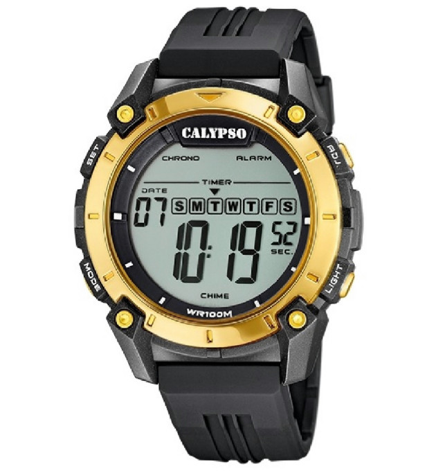 RELOJ CALYPSO HOMBRE DIGITAL NEGRO - K5814/4