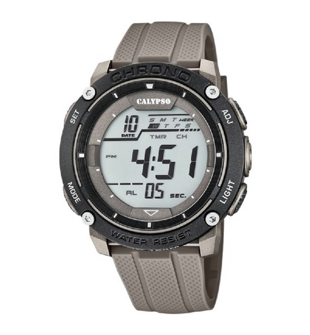 RELOJ CALYPSO HOMBRE DIGITAL GRIS - K5820/1