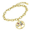 PULSERA LOTUS STYLE ACERO DORA MUJER ARBOL - LS2192-2/2