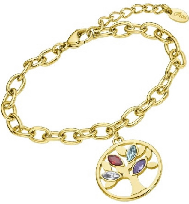 PULSERA LOTUS STYLE ACERO DORA MUJER ARBOL - LS2192-2/2